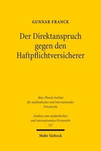 Produktbild: Der Direktanspruch gegen den Haftpflichtversicherer