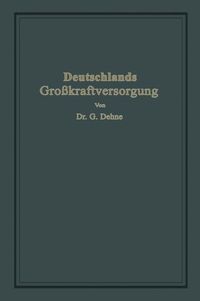 Produktbild: Deutschlands Gro&szlig;kraftversorgung