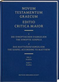 Produktbild: ECM I.1/3 Matth&auml;usevangelium. Studien