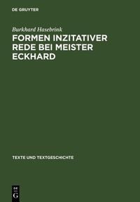 Produktbild: Formen inzitativer Rede bei Meister Eckhard