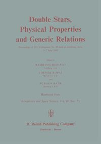 Produktbild: Double Stars, Physical Properties and Generic Relations