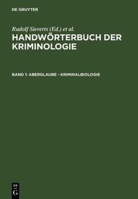 Produktbild: Aberglaube - Kriminalbiologie