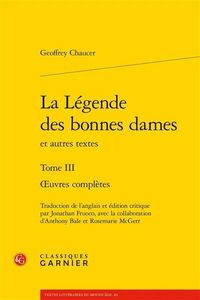Produktbild: La Legende des Bonnes Dames Tome 3 : Oeuvres Completes
