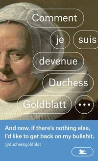 Produktbild: Comment je suis devenue Duchess Goldblatt