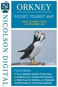 Produktbild: Nicolson Orkney Pocket Tourist Map