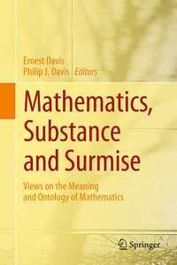 Produktbild: Mathematics, Substance and Surmise