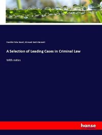 Produktbild: A Selection of Leading Cases in Criminal Law
