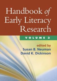 Produktbild: Handbook of Early Literacy Research, Volume 3