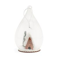 Produktbild Anhänger „Glaskugel Lebkuchenhaus