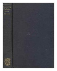 Produktbild: Thomson, J: Concerning Evolution