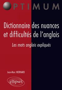 Produktbild: Dictionnaire des nuances et difficult&eacute;s de l'anglais