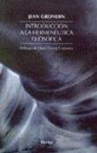 Produktbild: Introducci&oacute;n a la hermen&eacute;utica filos&oacute;fica