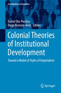 Produktbild: Colonial Theories of Institutional Development