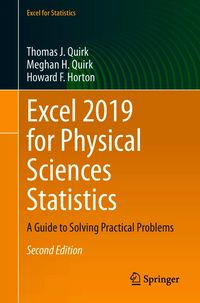 Produktbild: Excel 2019 for Physical Sciences Statistics