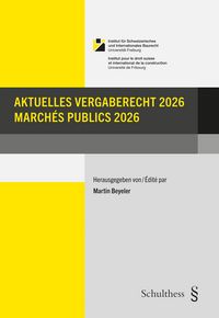 Produktbild: Aktuelles Vergaberecht 2026 / March&eacute;s publics 2026