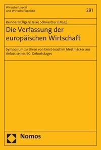 Produktbild: Die Verfassung der europ&auml;ischen Wirtschaft