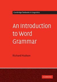 Produktbild: An Introduction to Word Grammar