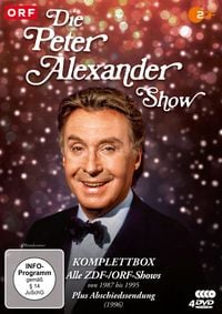 Produktbild: Die Peter Alexander Show - Komplettbox (Alle ZDF-Shows von 1987-1995 plus Abschiedsgala) (Neuauflage) [4 DVDs]
