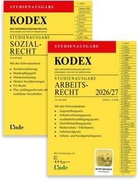 Produktbild: KODEX-Paket Studienausgabe Arbeits- und Sozialrecht 2026/27