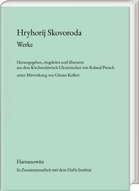 Produktbild: Hryhorij Skovoroda. Werke