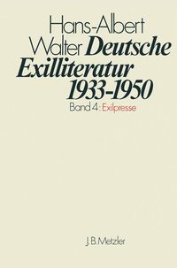 Produktbild: Deutsche Exilliteratur 1933-1950