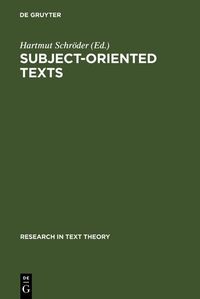 Produktbild: Subject-oriented Texts