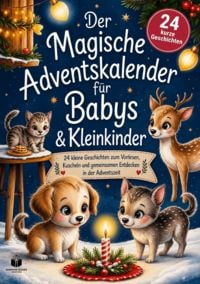 Produktbild: Der magische Adventskalender f&uuml;r Babys & Kleinkinder - 24 kurze Geschichten - 24 kleine Geschichten zum Vorlesen, Kuscheln und gemeinsamen Entdecken in der Adventszeit