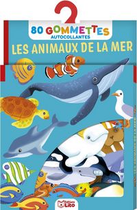 Produktbild: Les animaux de la mer : 80 gommettes autocollantes