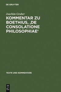 Produktbild: Kommentar zu Boethius, 'De consolatione philosophiae'