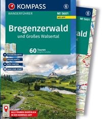 Produktbild: KOMPASS Wanderf&uuml;hrer Bregenzerwald und Gro&szlig;es Walsertal, 60 Touren mit Extra-Tourenkarte