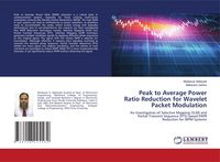 Produktbild: Peak to Average Power Ratio Reduction for Wavelet Packet Modulation