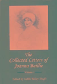 Produktbild: The Collected Letters of Joanna Baillie