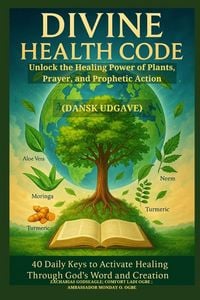 Produktbild: DIVINE HEALTH CODE - 40 Daily Keys to Activate Healing Through God's Word and Creation - (Dansk udgave)