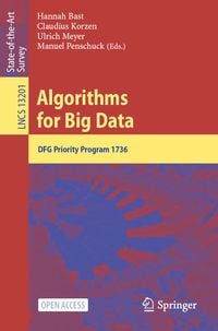 Produktbild: Algorithms for Big Data
