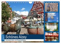 Produktbild: Sch&ouml;nes Alzey - Fachwerk, Wein und Rossmarktplatz (Wandkalender 2027 DIN A4 quer), CALVENDO Monatskalender