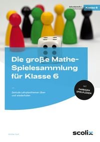 Produktbild: Die gro&szlig;e Mathe-Spielesammlung f&uuml;r Klasse 6
