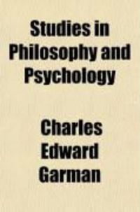 Produktbild: Studies in Philosophy and Psychology