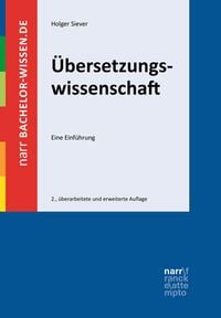 Produktbild: &Uuml;bersetzungswissenschaft