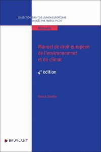 Produktbild: Manuel de droit europ&eacute;en de l'environnement et du climat