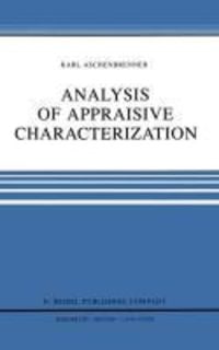 Produktbild: Analysis of Appraisive Characterization