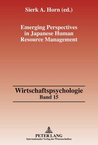 Produktbild: Emerging Perspectives in Japanese Human Resource Management
