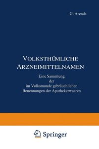 Produktbild: Volksth&uuml;mliche Arzneimittelnamen