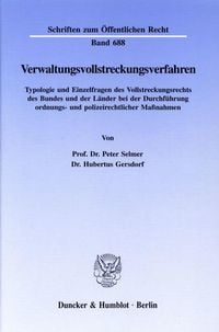 Produktbild: Verwaltungsvollstreckungsverfahren.