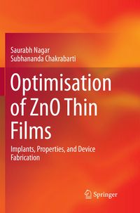 Produktbild: Optimisation of ZnO Thin Films