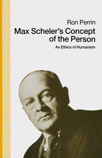 Produktbild: Max Scheler&rsquo;s Concept of the Person