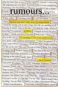 Produktbild: Rumours and other truths about the Indescribable