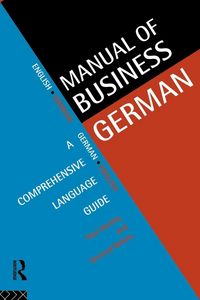 Produktbild: Manual of Business German