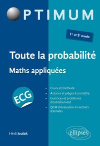 Produktbild: Toute la probabilit&eacute; - ECG maths appliqu&eacute;es