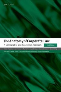 Produktbild: The Anatomy of Corporate Law