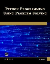 Produktbild: Python Programming Using Problem Solving